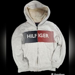 Tommy Hilfiger full zip sherpa lined hoodie
